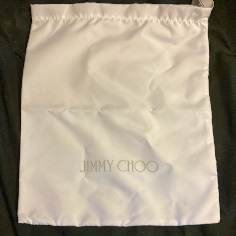 Jimmy Choo dust bag.